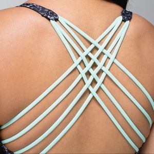 Lululemon Free to Be Wild Bra Mint Green